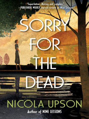 cover image of Sorry for the Dead